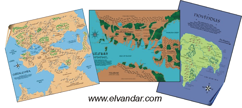 Large map collage